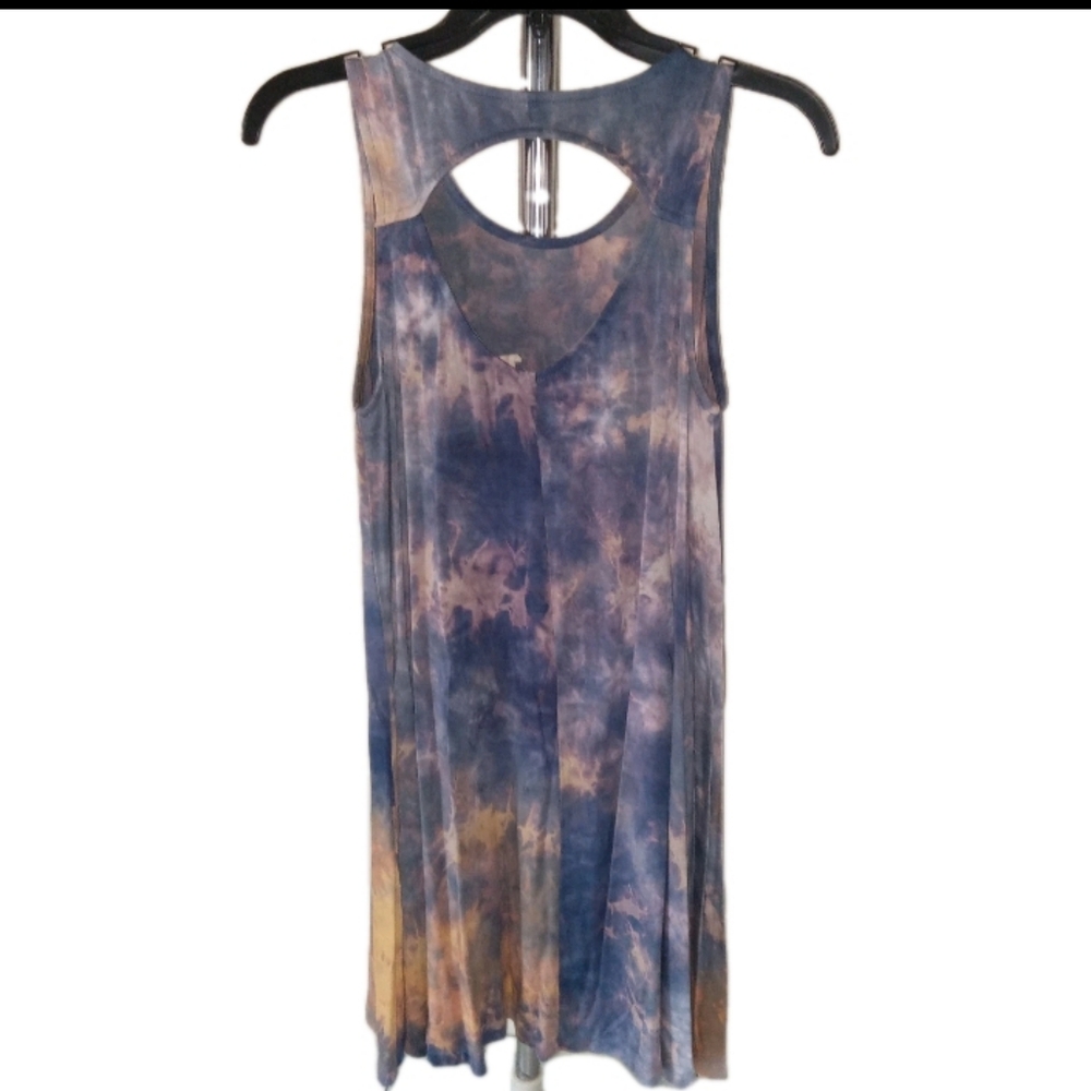Wishlist Tie Dyed Tank Top Dress Small - Picture 2 of 7